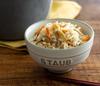 staub Ceramic Chawan Meoto Set KOHIKI White Blue L Made in Couple Bowl Rice Bowl Set Japanese Le Chawan "Le M/Grand Japan" [Authorized Product]
