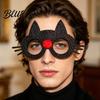 Durable Lightweight Festive Kids Adults Pumpkin Funny Glasses Frames Halloween Eyewear for Spooky Party Cute Ghost Eyeglass Photo Booth