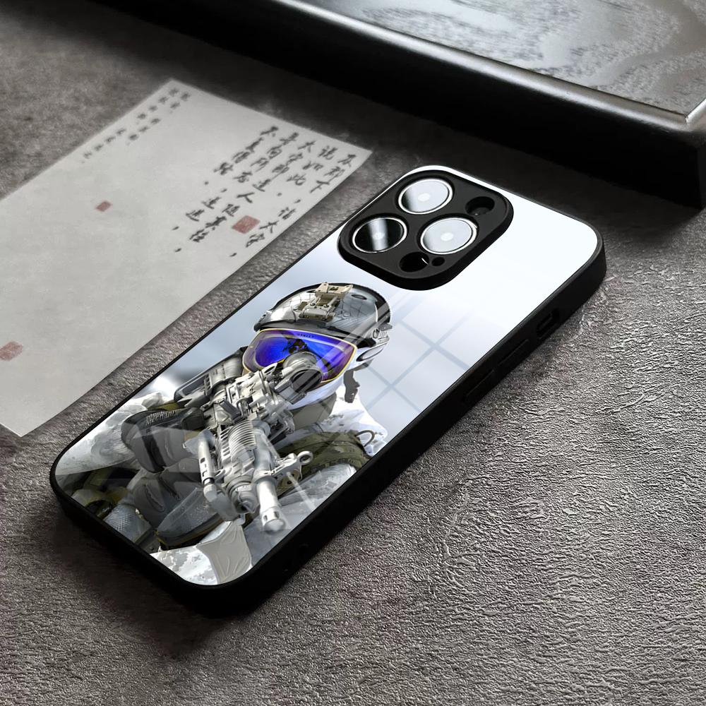 PRF Police S-SEAL Team Phone Case For IPhone 15 Pro Max 14 Plus 17 Pro Max 12 11 13 X XR XS 16 Plus Air SE Glass Cover