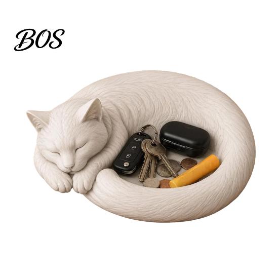 Headphone Storage Tray Catchall Bowl, Horse Elephant Fox Cat Shape Tray, Wide Groove Scratch-Proof Large Capacity Organizer, for Keys Headphones