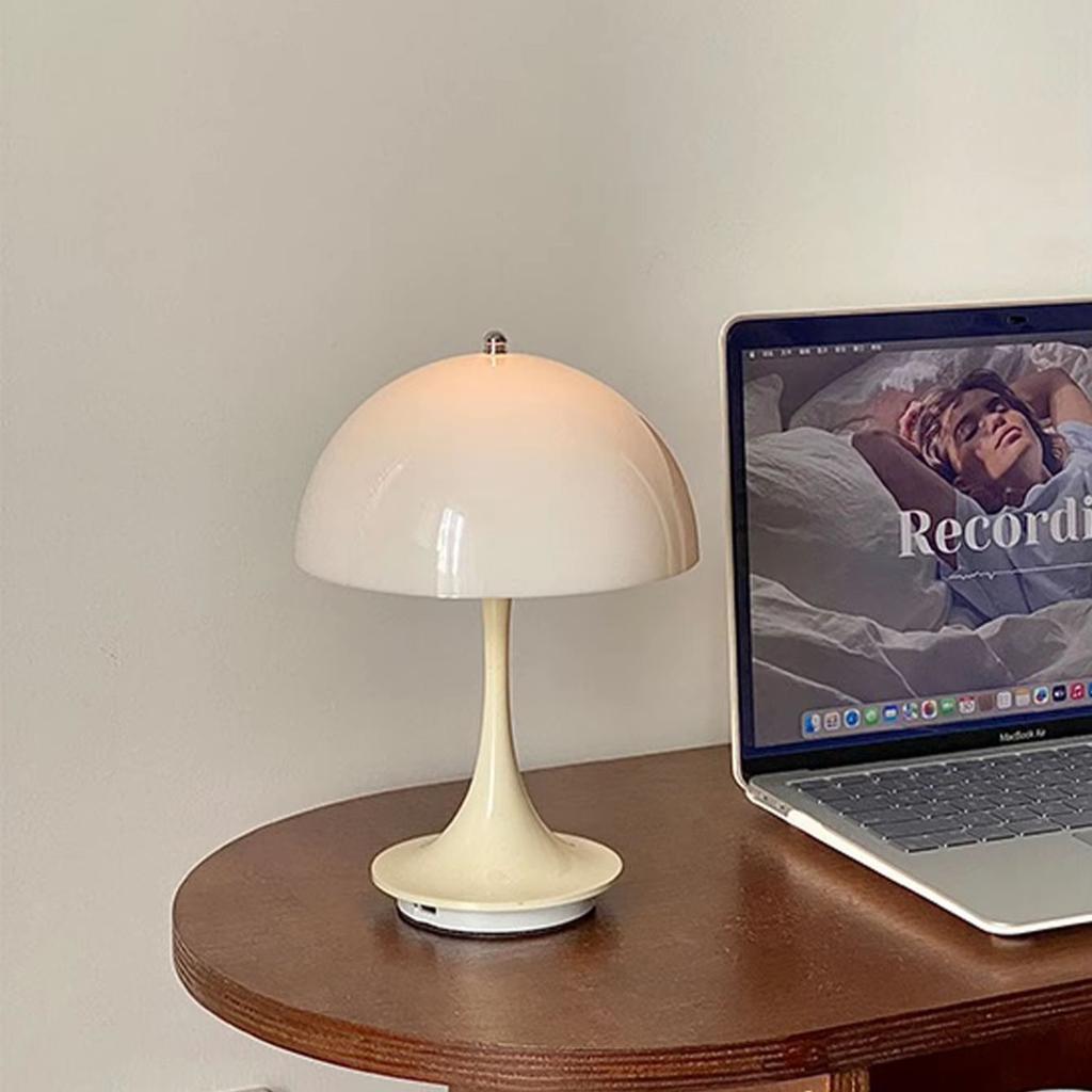 Wiederaufladbare Leichte Berührung Weiß LED Moderne Tischleuchte, Esszimmer, Schreibtisch Heimdekoration, Tragbare Camping-Tischlampen