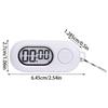Portable Electronic Clock Keychain Stop Watch Ports Small Stop Timer Keychain LCD Screen Digital Countdown Clock For Sports