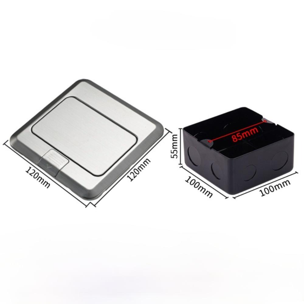 Einbaubodensteckdose Verdickte Verdeckte Steckdose Kreative Pop-Up-Steckdose Konferenzraum