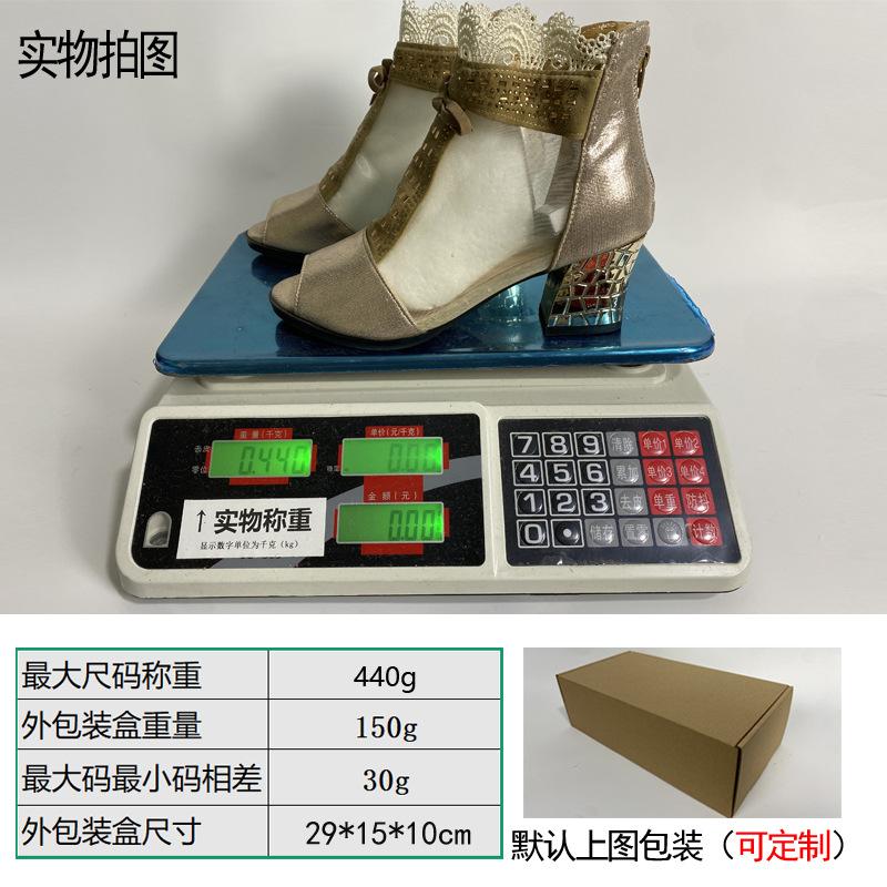 Summer New Dance Shoes 2025 Mesh Open-toed Breathable Women's Shoes Square Dance Shoes Cross-border European and American Sandals Single Shoes