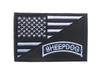 US Flag & Punisher Spartan Tactical Velcro Armband