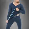 Men's Thermals Clothing Seamless Long Johns Set Warm Velvet Top Pants Winter Thermal Underwear