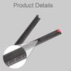 Folding Ruler 0-300mm Length Measuring Tools Sturdy Metal Stationery for DIY Projects