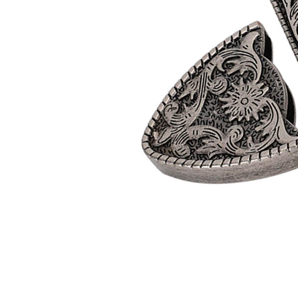 Antique Silver Alloy Waist Buckle Vintage Style Handmade Belt Buckle Western Wear