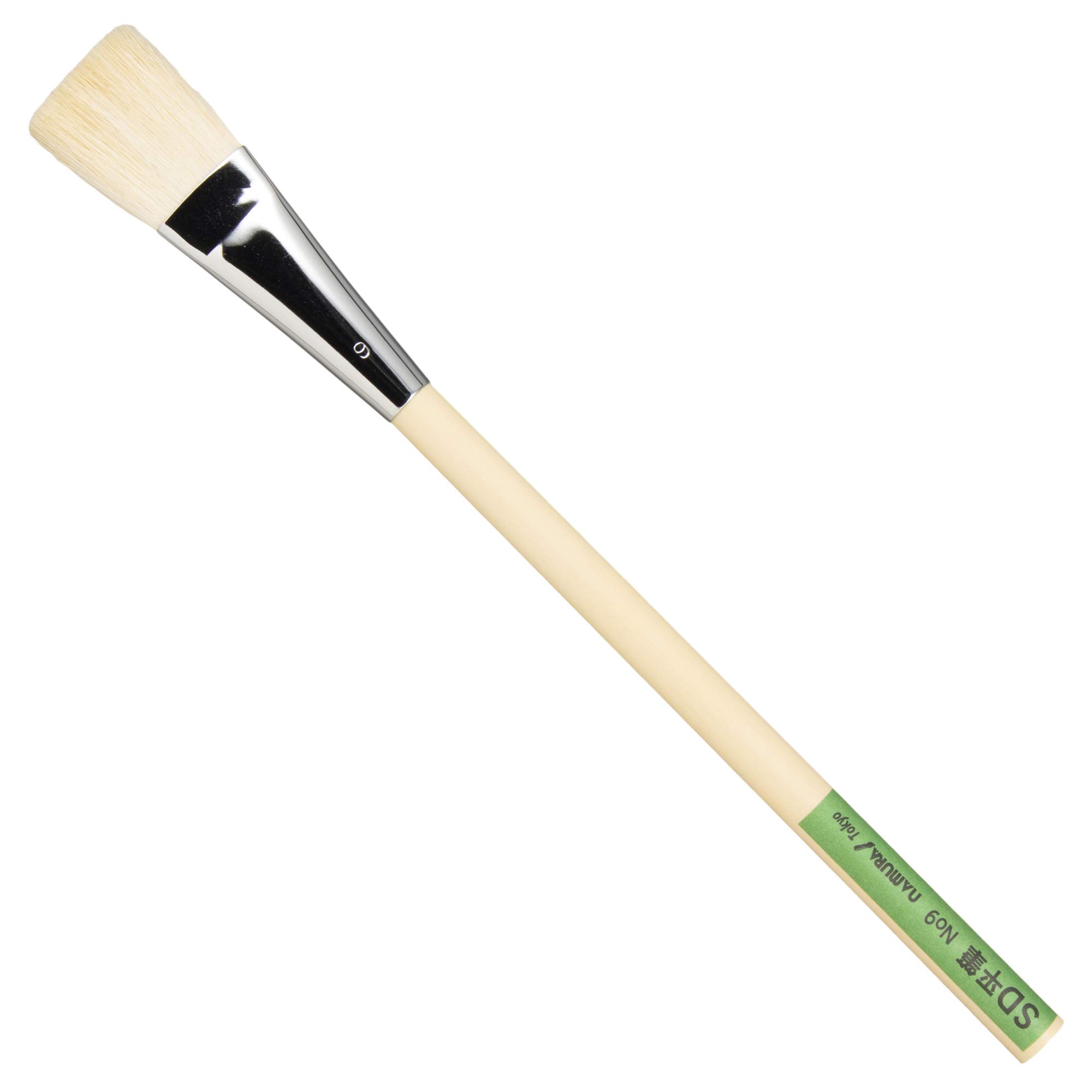 

Namurataiseidou Design Brush SD Flat Brush 9 White No. белый