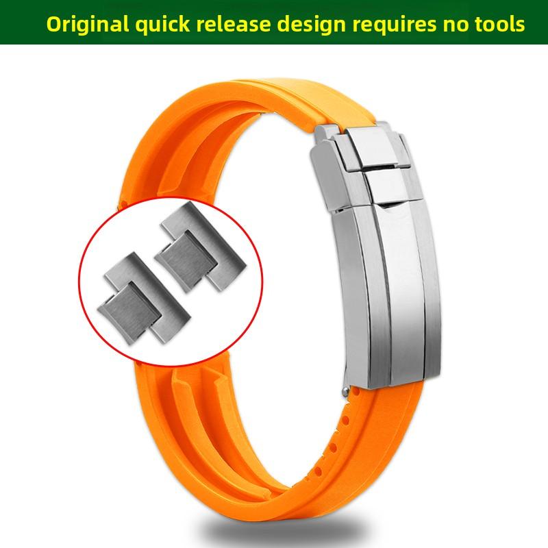 MTG-B3000 High-quality silicone strap For Casio GSHOCK series MTG-B3000B/D/BD modified quick release rubber watch band Wristband