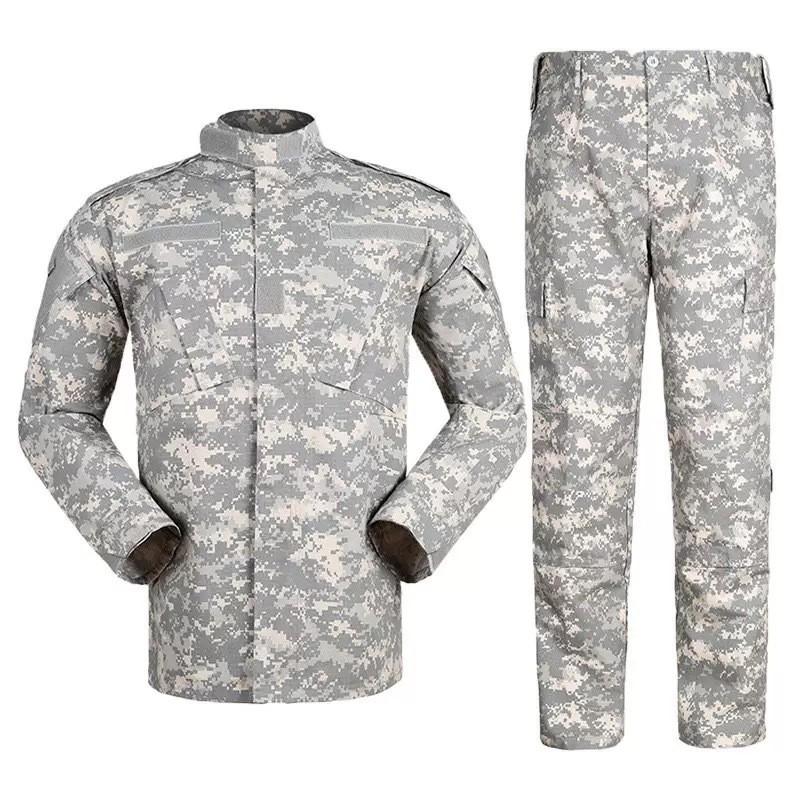 Mens Tactical Camo Uniform Set ACU