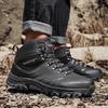 Chaussures de Randonnée Extérieure Homme Antidérapantes Résistantes à l'Usure Chaussures de Sport Homme à Lacets Confortables Douces Respirantes Baskets Décontractées