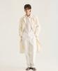 Oteumilkape [Unisex] Carpenter Denim Pants - Off-White