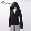 Women's Casual Hooded Full-Zip Sweatshirt Jacket