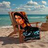 Ultra-weiches Strandtuch mit Michael Jackson Thema, Ideal für Pool - Camping, Tauchen - Perfekter Reisebegleiter, Lebendiges Strandtuch.