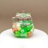 1pcs Mini Resin Cartoon Cat Miniature Figures 3D Little Ornament Micro Landscape DIY Dollhouse Garden Decoration Craft Gift Present