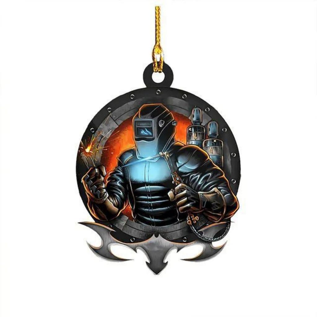 Acrylic Pendant, Holiday Decoration Mascot Ornaments Acrylic Flat Home Decoration Ornaments