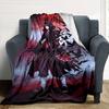 Naruto Character Customize Text Blanket Gift Customizable Blanket Soft Warm Cozy Perfect for Sofa Home Decor Couch Office Four Seasons Universal