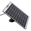 5W Solar Panel Fit for   Pro 5S Surveillance Camera Monocrystalline Silicon Solar  r with 3 Pin Interface for Security Camera Doorbell