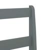 4 Piece Dining Set PANAMA Gray Solid Pine Wood