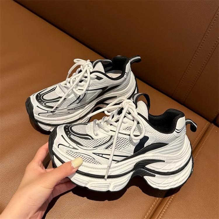 

Обувь для папы, сетчатая, дышащая, маленькая, летняя, женская обувь, осенняя, новая, толстая подошва, увеличенная, для отдыха, кроссовки 35