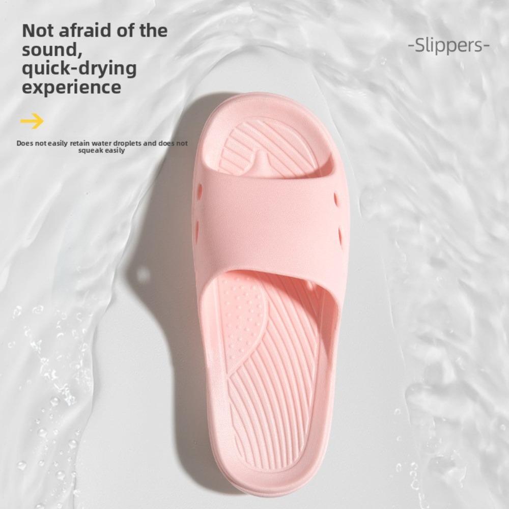 Men's & Women's Summer Non-Slip Bath Slippers, Home Indoor Slippers for Elderly & Pregnant People