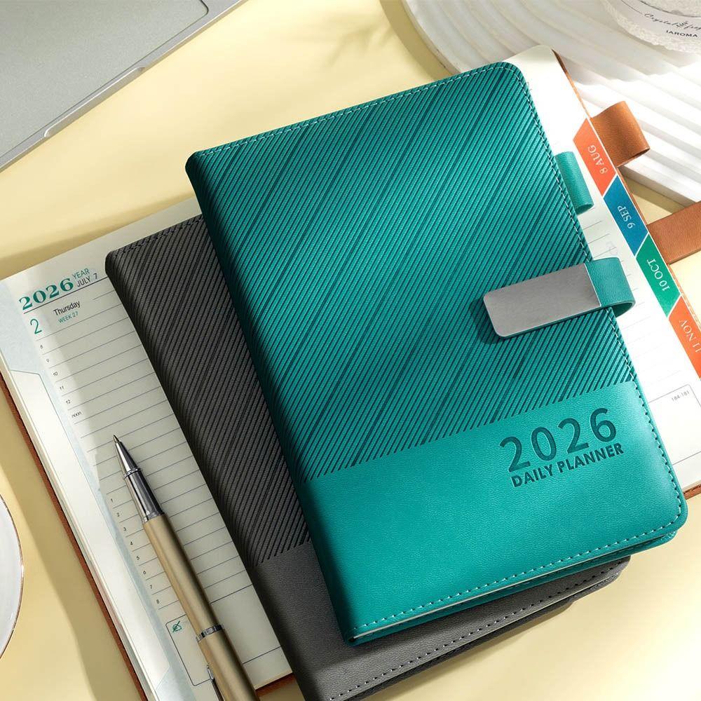 365 Days A5 English Daily Plan Notebook Time Management Agenda Planning Notebook School Office