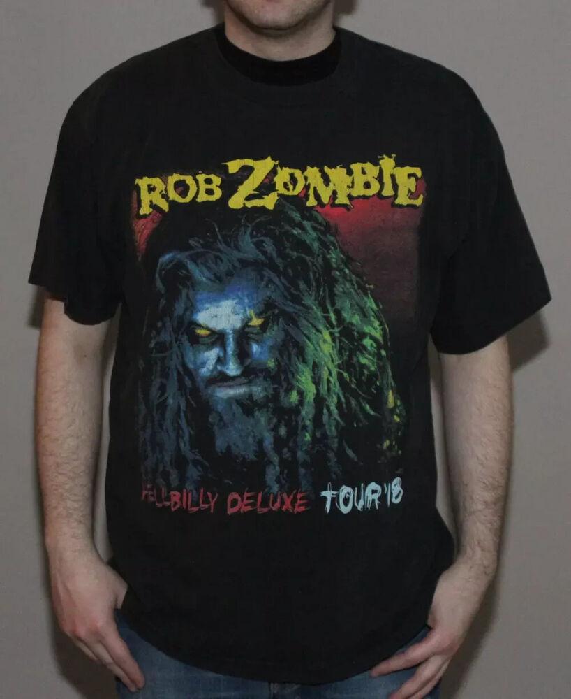 Футболка Rob Zombie Hellbilly Tour 98 S-5XL Унисекс XXXL