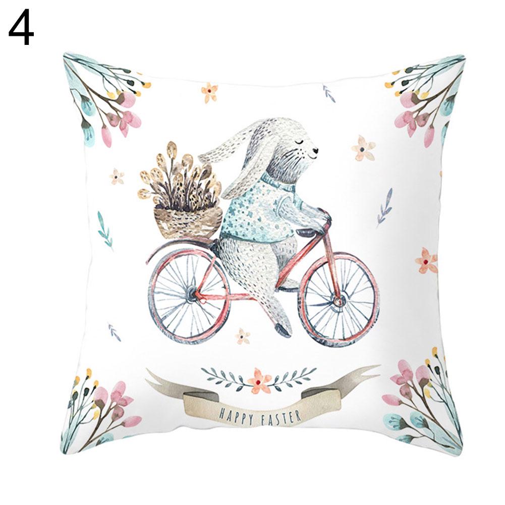 DYS Home Decor Пасхальный кролик велосипед наволочка подушка домашний диван автомобиль декор 593₽