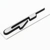 3d ABS Chrome Black Logo GT Line Emblem Car Trunk Badge Adhesive Decal GT Line Sticker Accessories