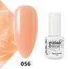 GELPOLISH Nail Art Set: Base, Top Coat, Transparent & White Gel Polishes