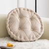 Round Pouf Tatami Cushion Pillow Floor Cushions Soft Seat Pillow Pad Throw Pillow Cushion Home Sofa Tatami Cushion 40x40cm