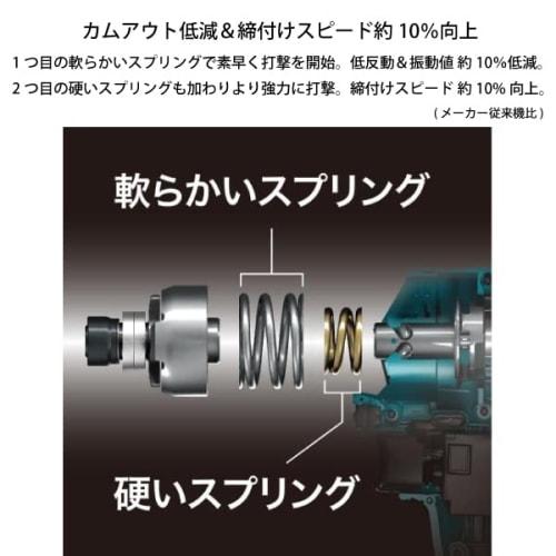 Makita Rechargeable Impact Driver (Black) 40Vmax2.5Ah 2 Batteries, Charger, Case Included TD002GRDXB