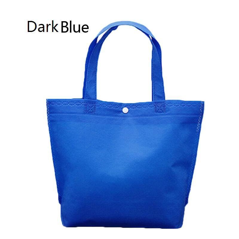 

Кнопка Покупки Складная Сумка Многоразовая Сумка-Тоут Мешочек Женская Дорожная Сумка для Хранения Darkblue,S（26*33CM）