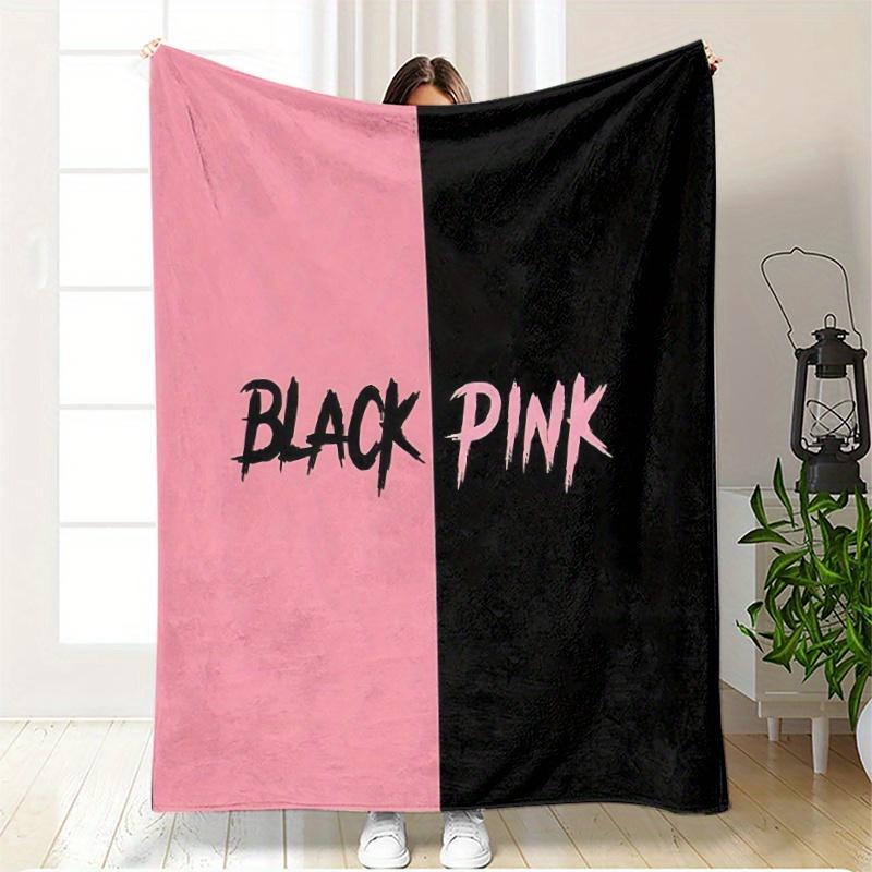 A pink floral print nap blanket perfect for sofas bedrooms and living room decor gift for Valentine's Day Easter spring holidays