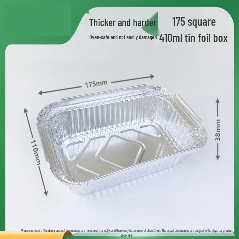 

Rectangular Aluminum Foil Food Container