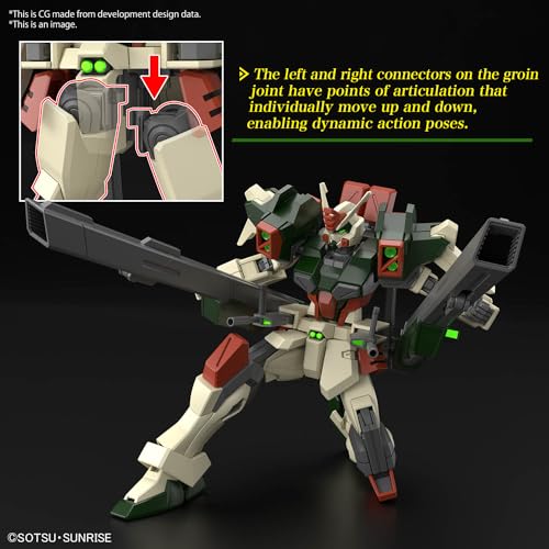HG Mobile Suit Gundam SEED FREEDOM Lightning Buster Gundam 1/144 scale color-coded plastic model