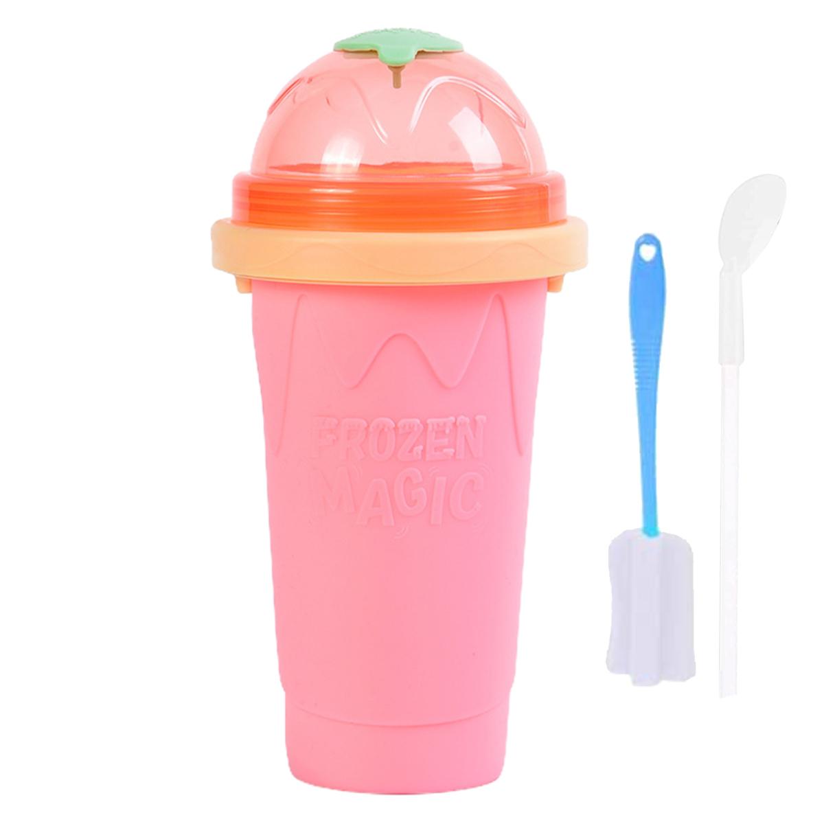 

Прочная герметичная чашка для приготовления слякоти, 4 цвета, многоцелевая розовый