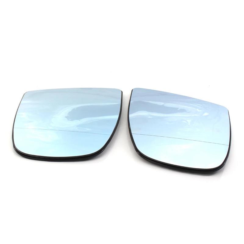 For 07-14 BMW X5 E70 X6 E71 E72 car rearview lens blue mirror heating replacement