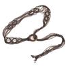 Bohemia Braided Waist Chain Versatile Lace-up Waist Belt Retro Tie Waist Rope  Women's Fashion