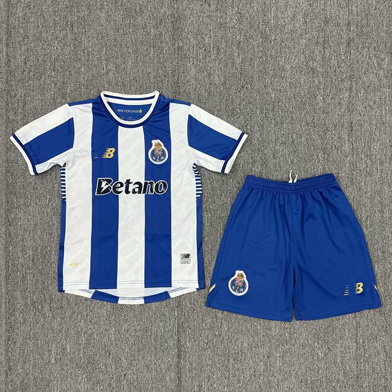 

Porto Football Uniform Set Children s Jersey Home Away Two Guest Prints 16