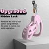 Pink Male Chastity Cage Lock Penis Device Kit Chicken Vacuum Design Penis Ring Cock Ring Penis Exerciser Male Sex Toys