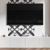 Self-adhesive Vinyl Flooring with Graphics for the Kitchen 100x50 Cm Geometric Marble Pattern