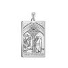 Dawapara Pentacles Tarot Card Pendant for Necklace Stainless Steel Golden Black Jewelry Accessories Charms Pendants
