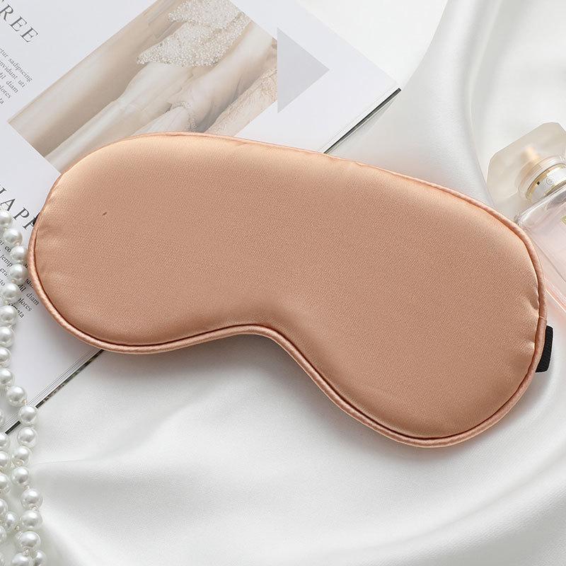 Unisex Soft Breathable Sleep Eye Mask with Adjustable Strap - Blocks Light for Comfort During Travel or Sleep