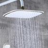 Black White Golden Rain Shower Faucet Bathroom Shower Faucet Taps Bathtub Faucet Mixer Crane Rotatble Spout Faucet Taps