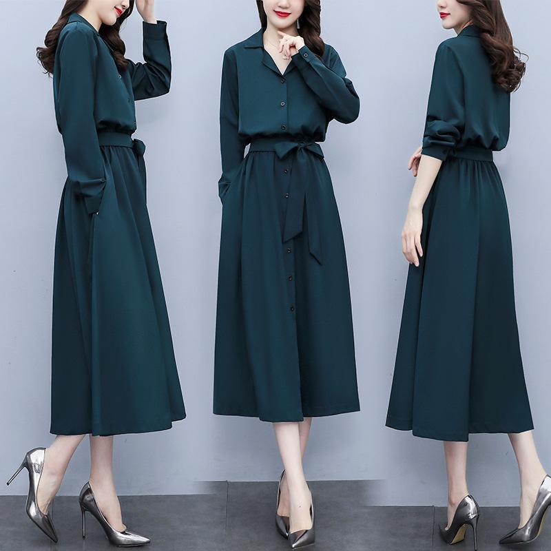 Весенне-летние элегантные платья для женщин — фото 5