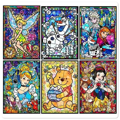 Diamond Painting Cartoon Moon Princess Mosaic Embroidery Diamond Puzzle DIY Rhinestone Children's Room Decoration Gift