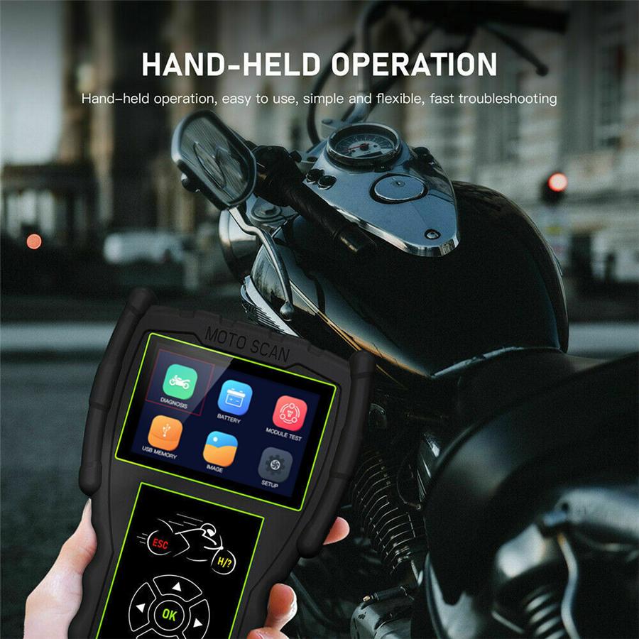 JDiag M100 PRO Motorcycle Handheld Diagnostic Tool