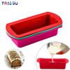 Moule rectangulaire en silicone pour pâtisserie, pour toasts, bonbons, pain de Pâques, DIY, ustensiles de cuisine